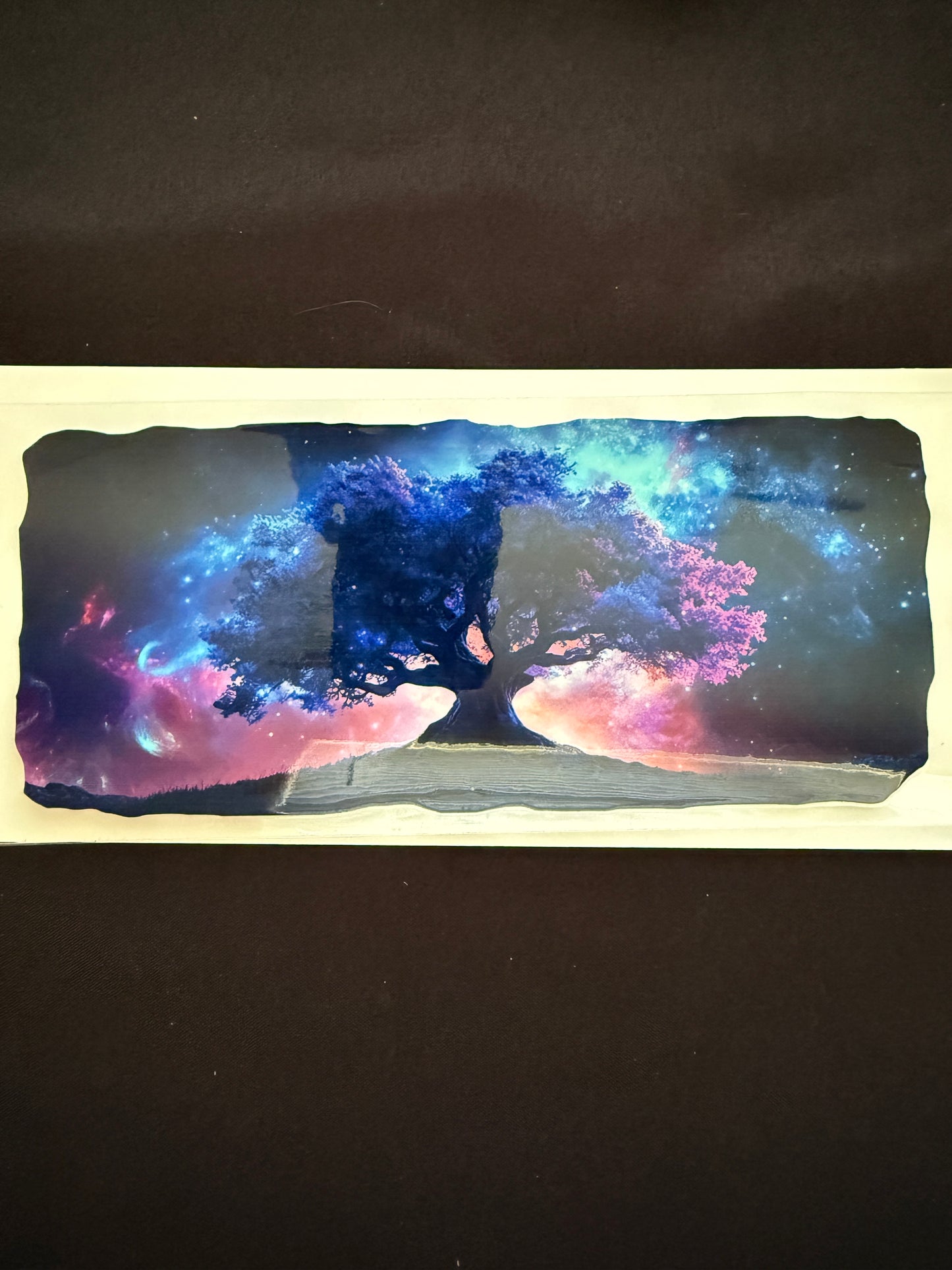 Silhouette Of Tree Tumbler Wrap
