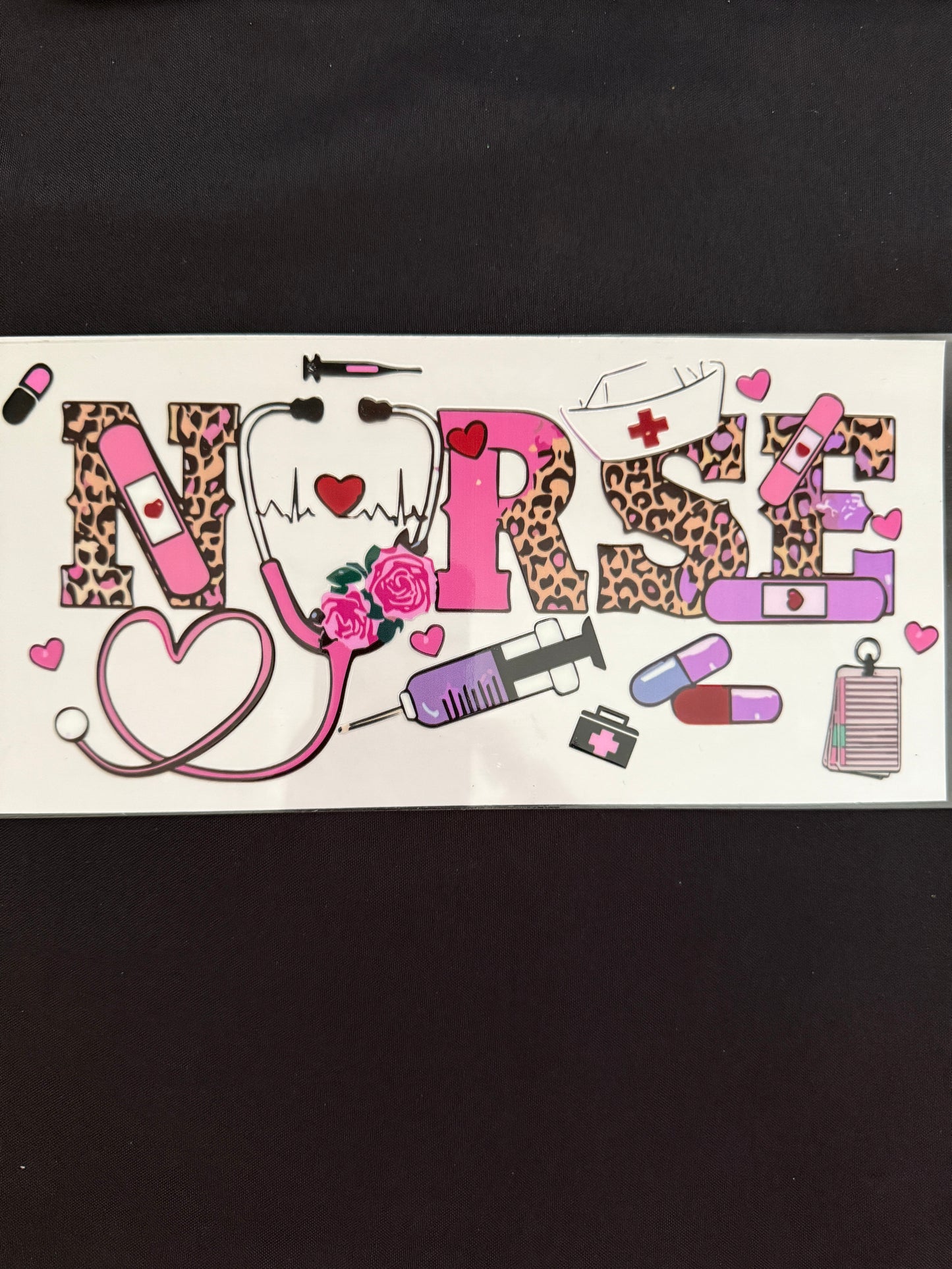 “Nurse” Themed Wrap