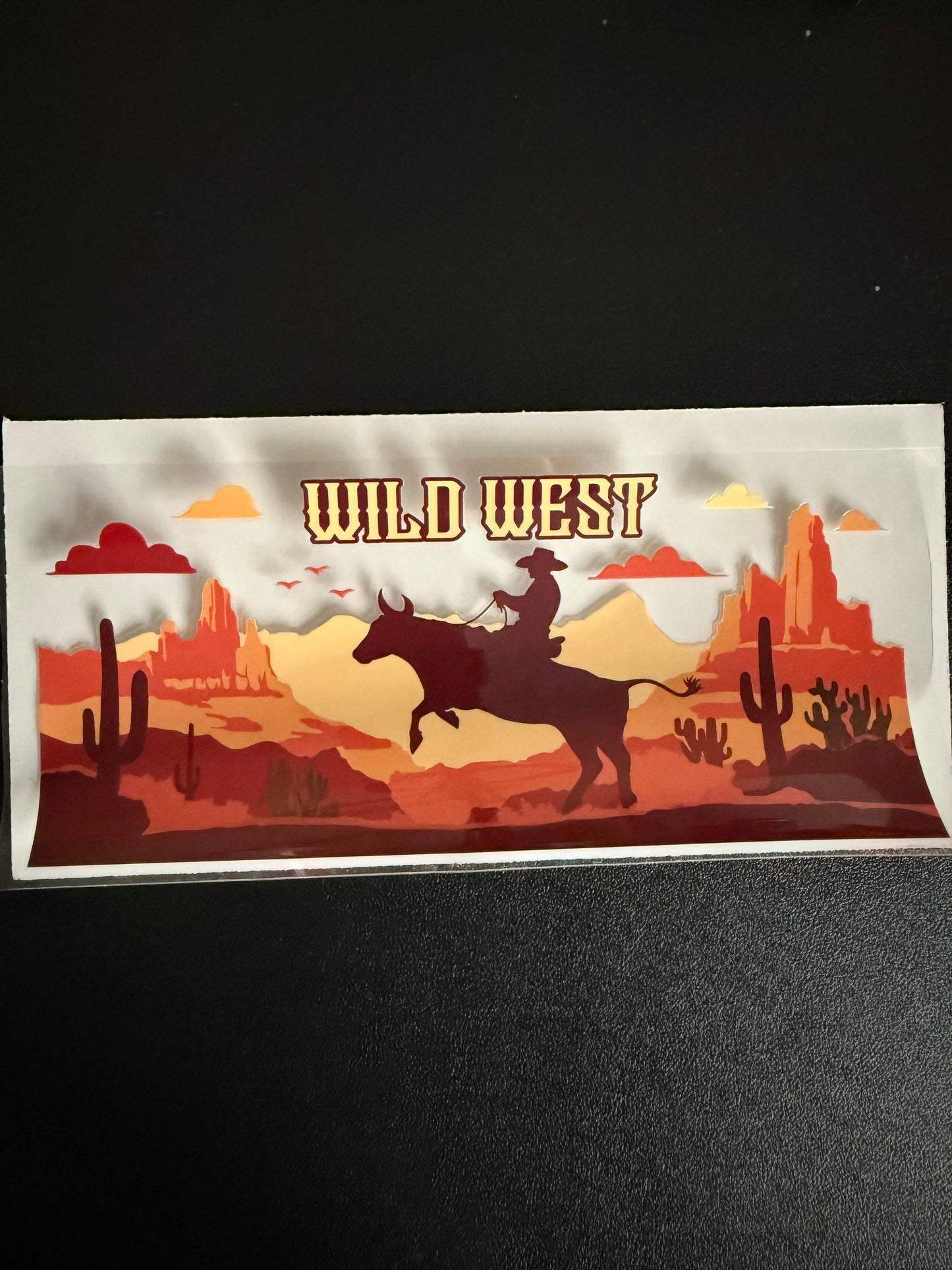Western themed wrap