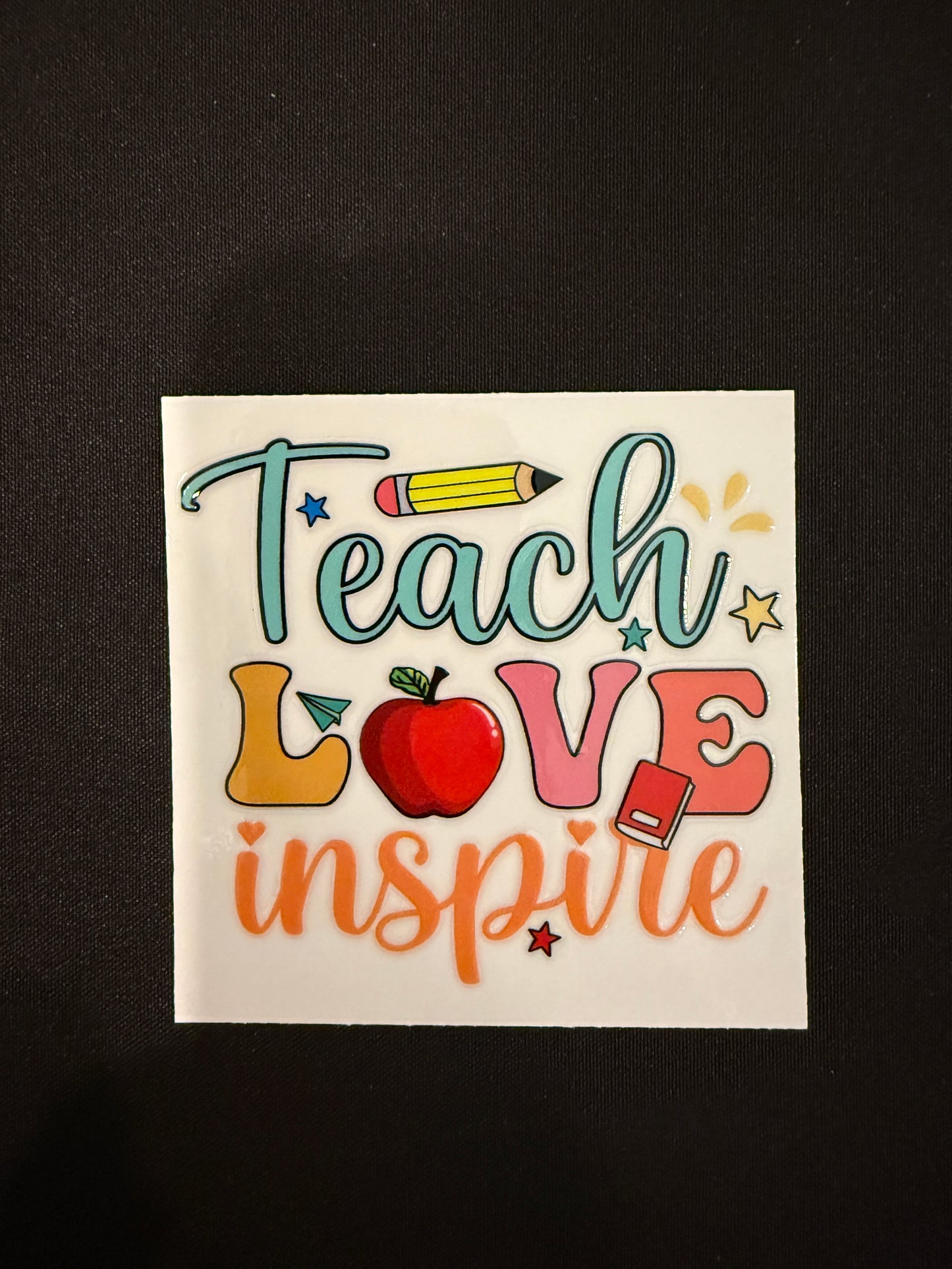 Teacher Themed Decal