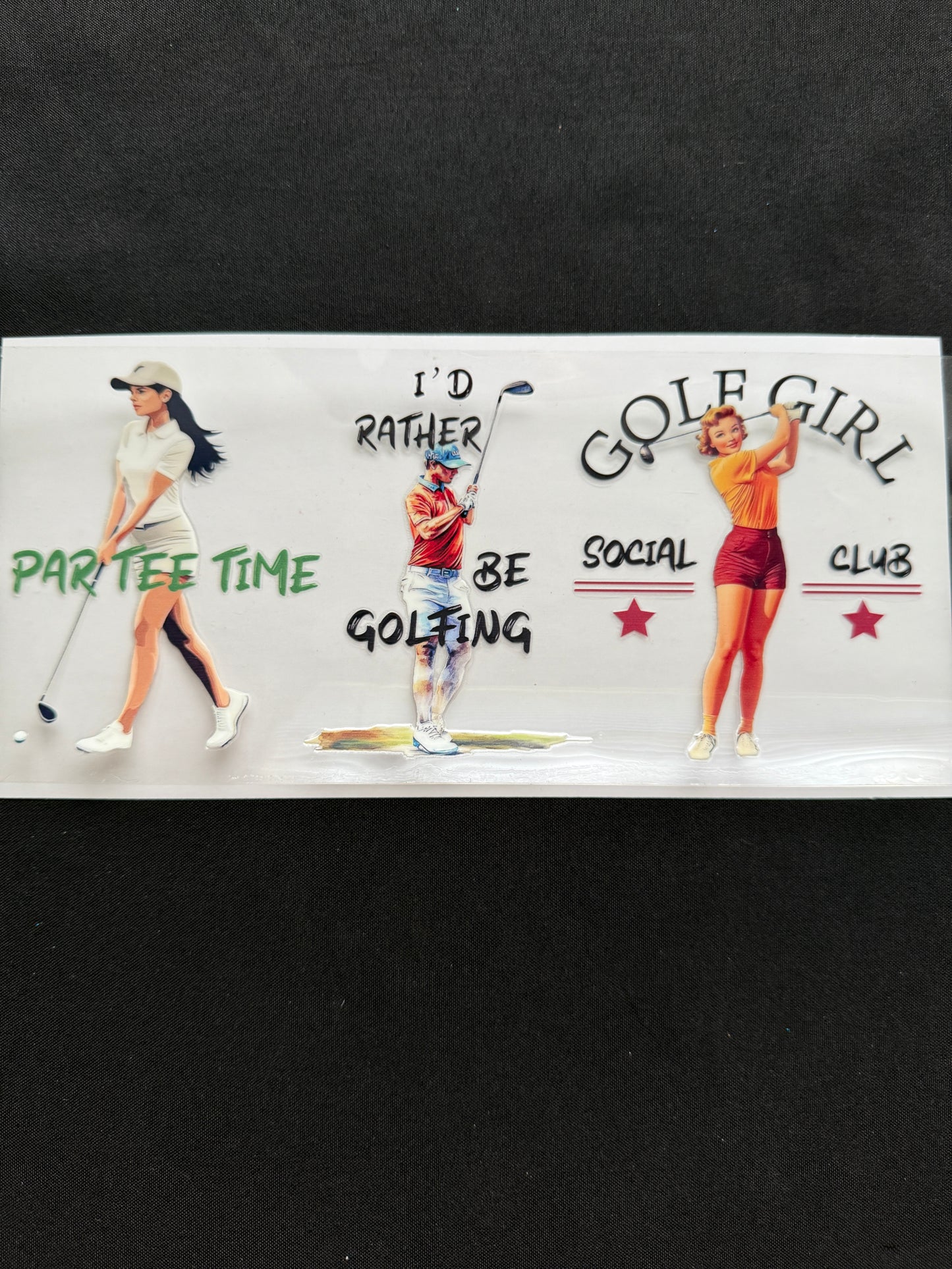 “I’d Rather Be Golfing” Decal