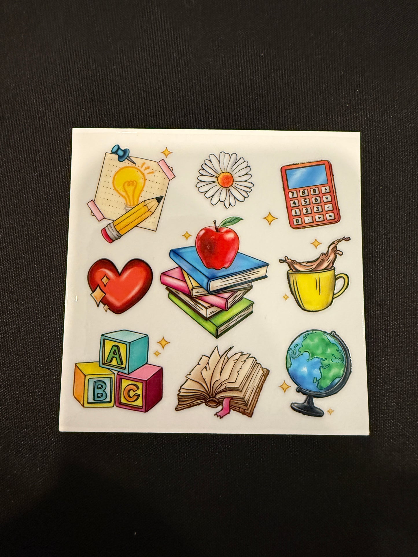Teacher Themed Decal