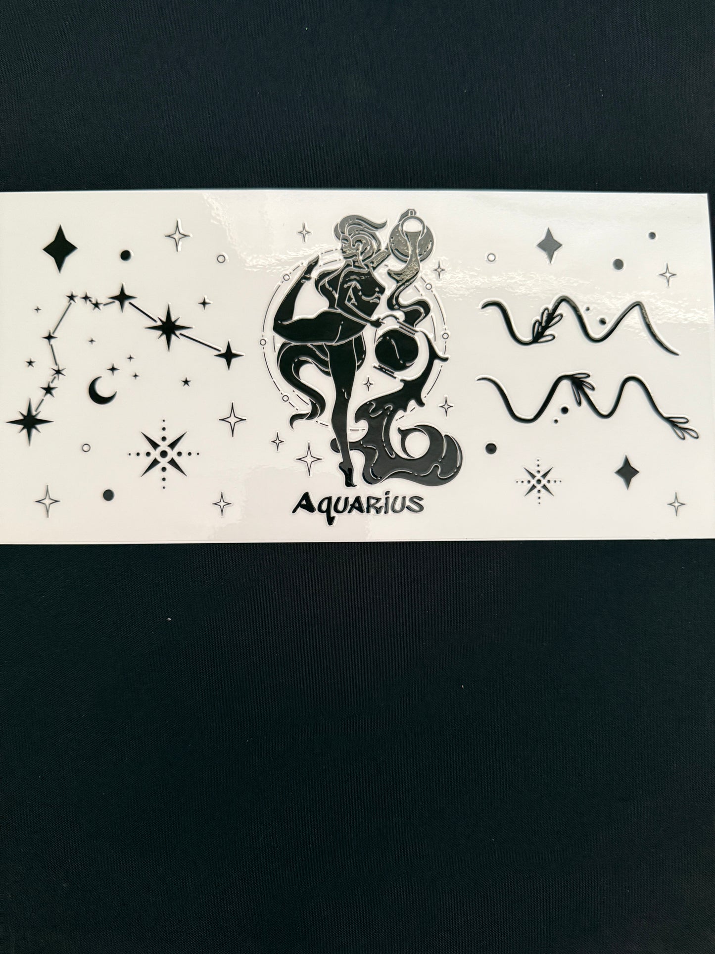 Aqurius Zodiac Sign Wrap