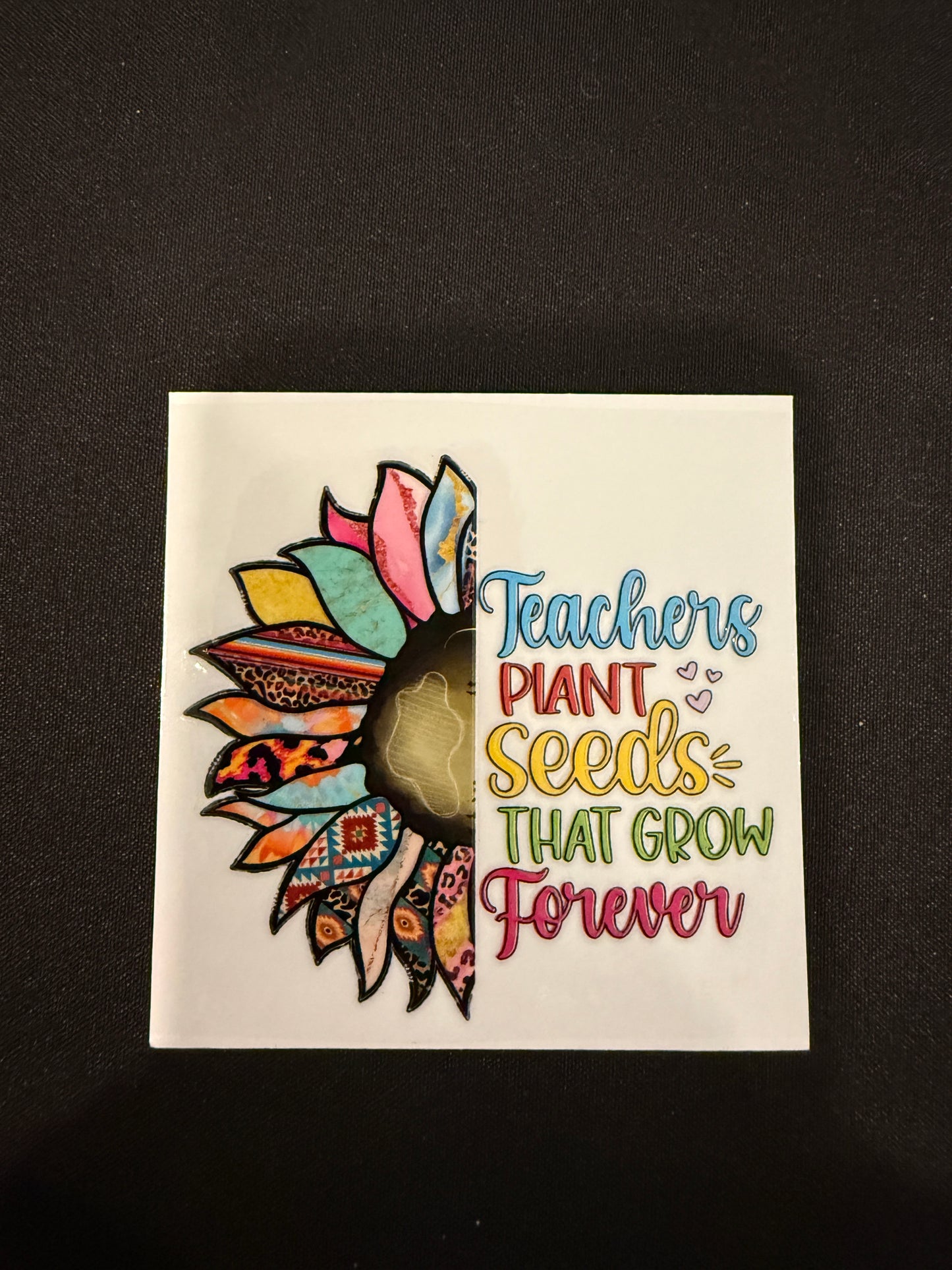 Teacher Themed Decal