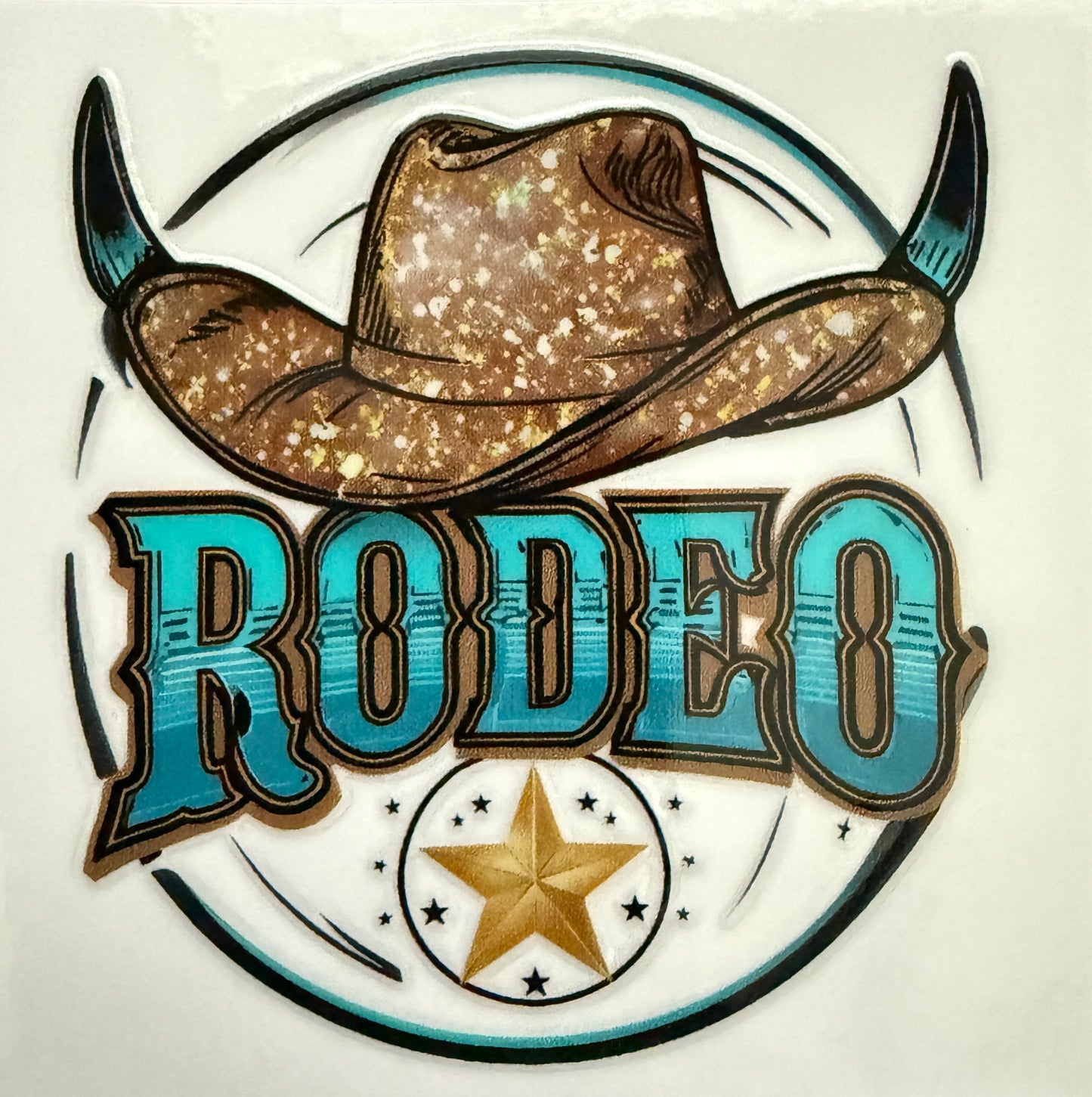 “Rodeo” Western Decal