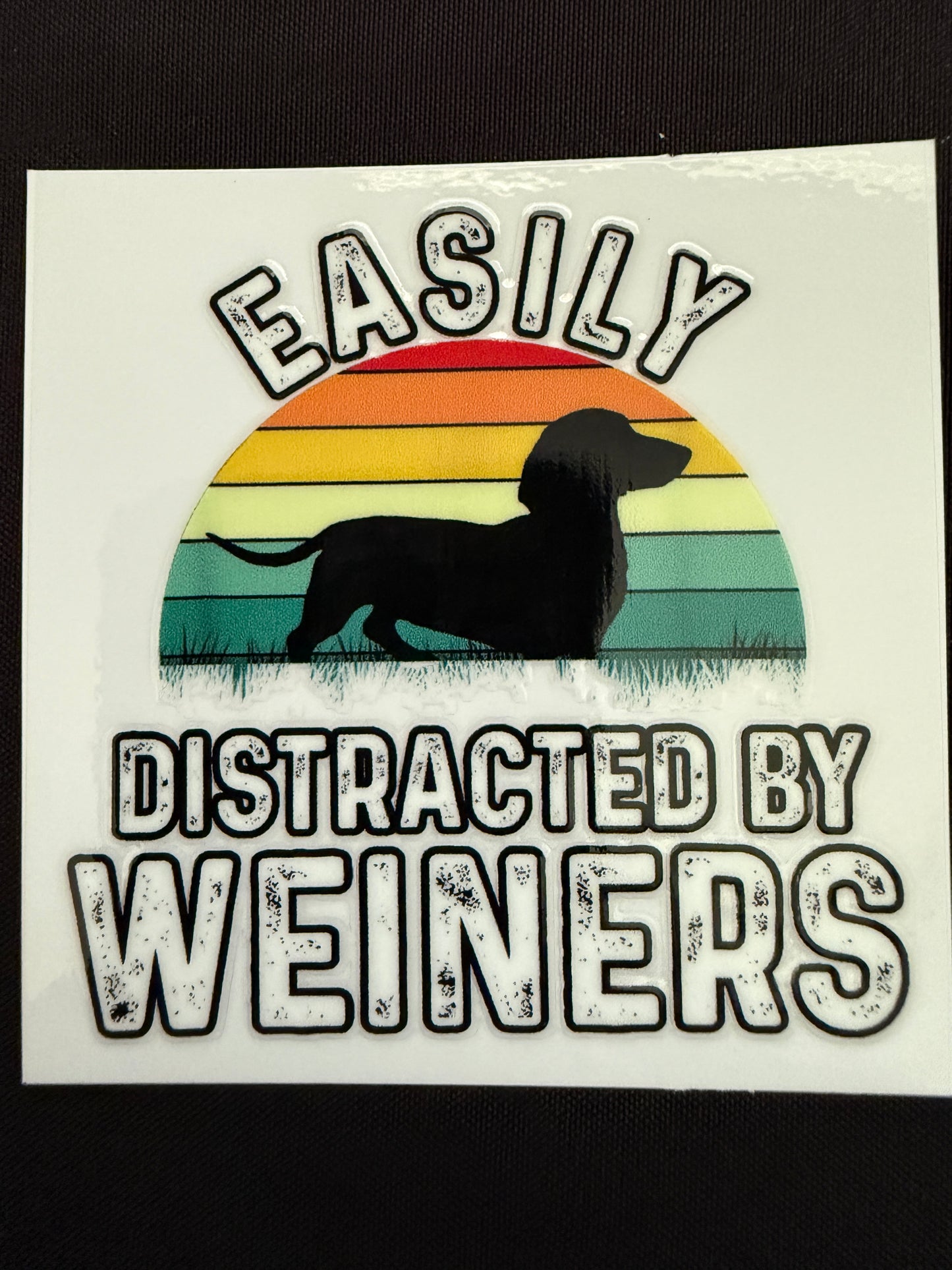 Funny Dachshund Decal