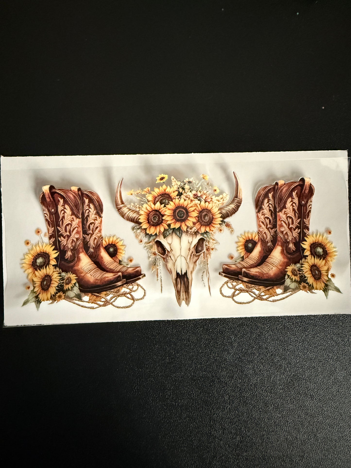 Western themed wrap