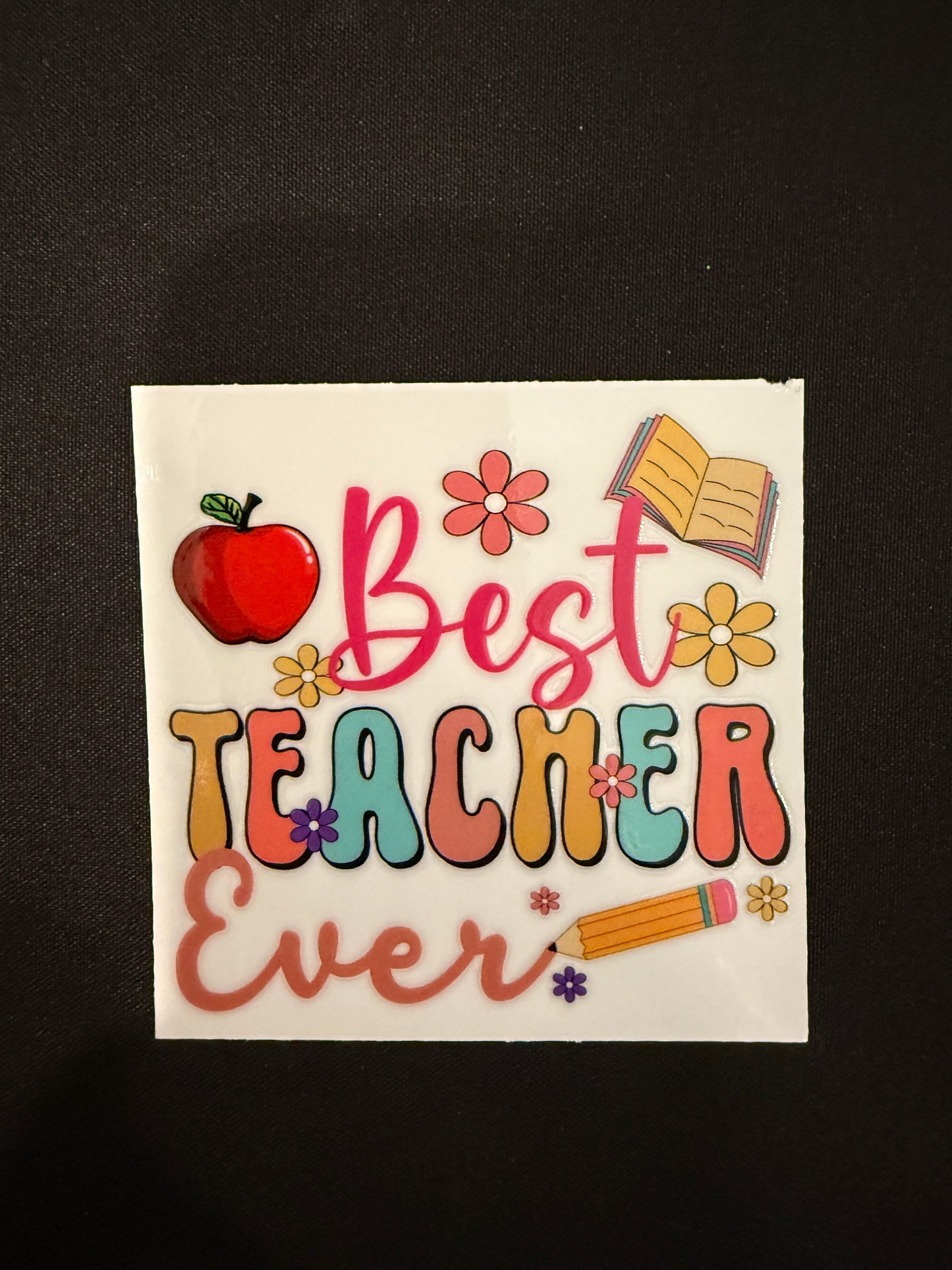 Teacher Themed Decal