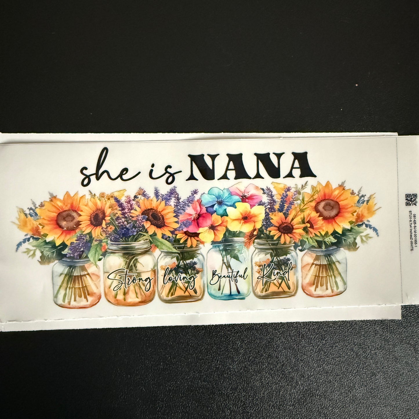 Nana themed wrap
