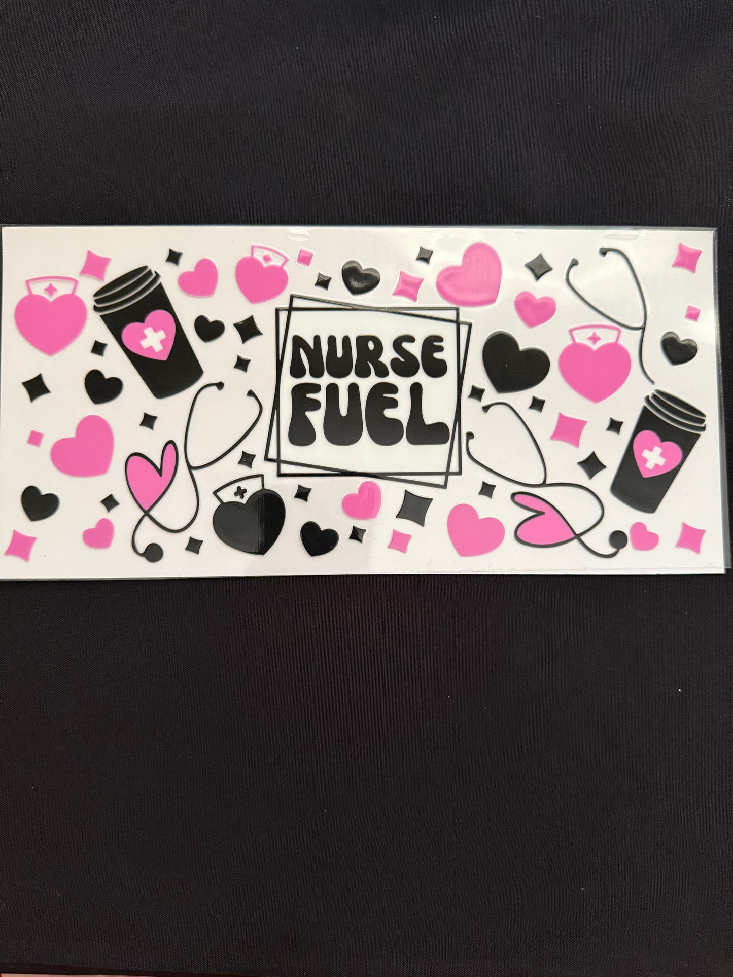“Nurse Fuel” Themed Wrap