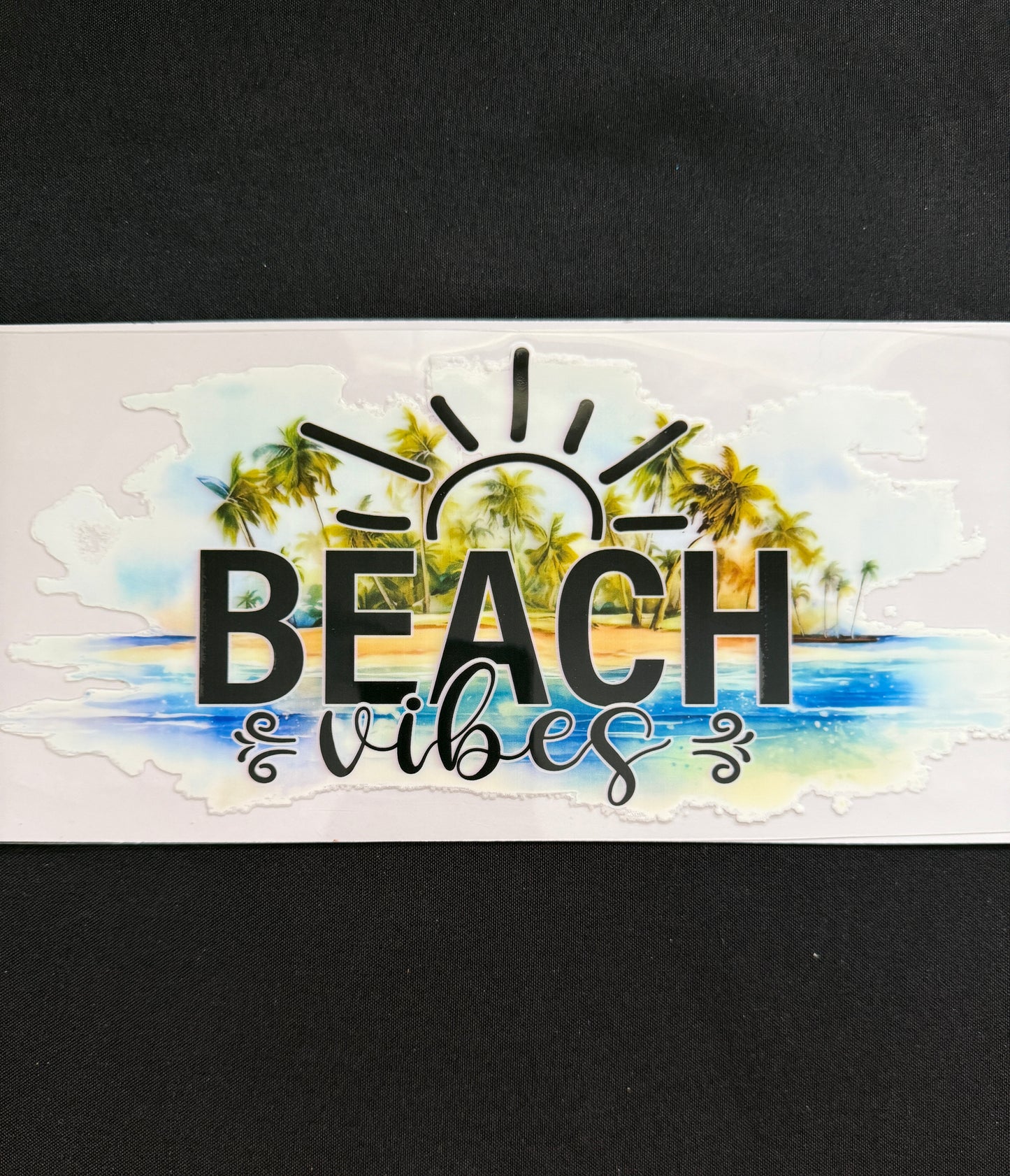 “Beach Vibes” Tumbler Wrap