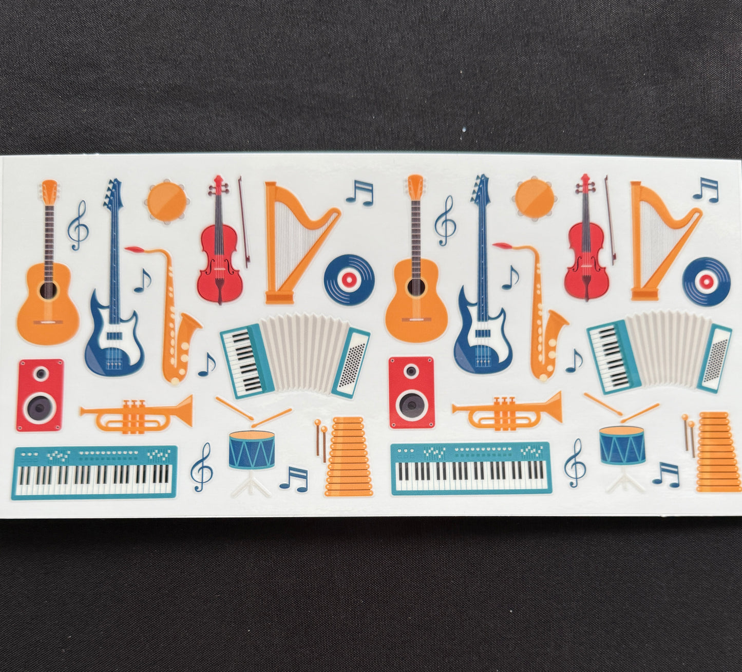Musical Instruments Wrap