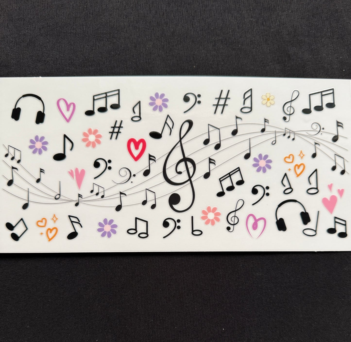 Musical Notes Wrap