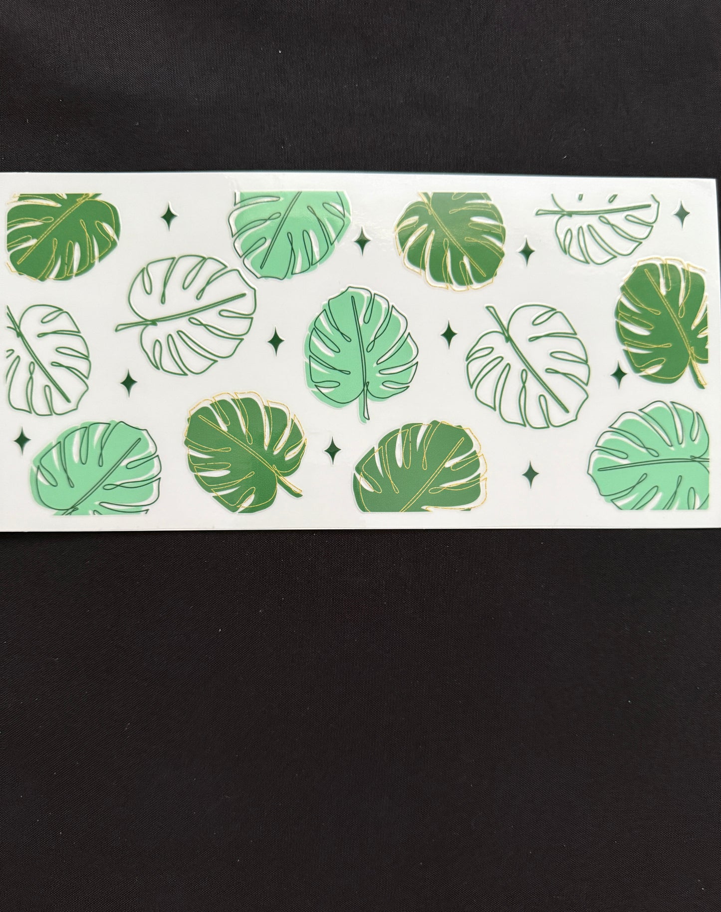 Plant Theme Tumbler Wrap