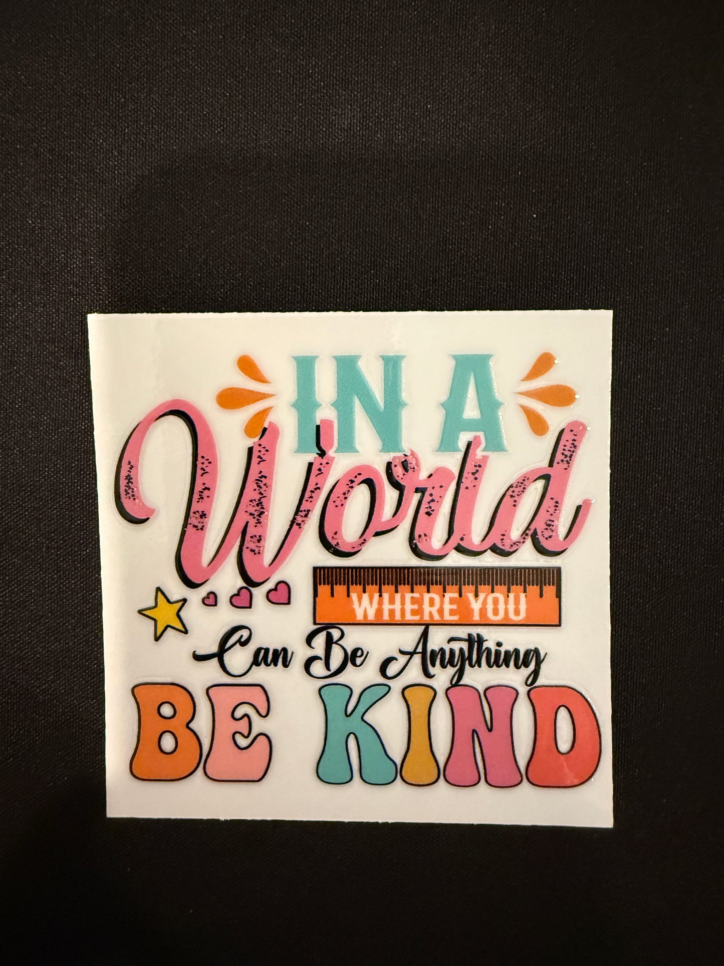 Teacher Themed Decal