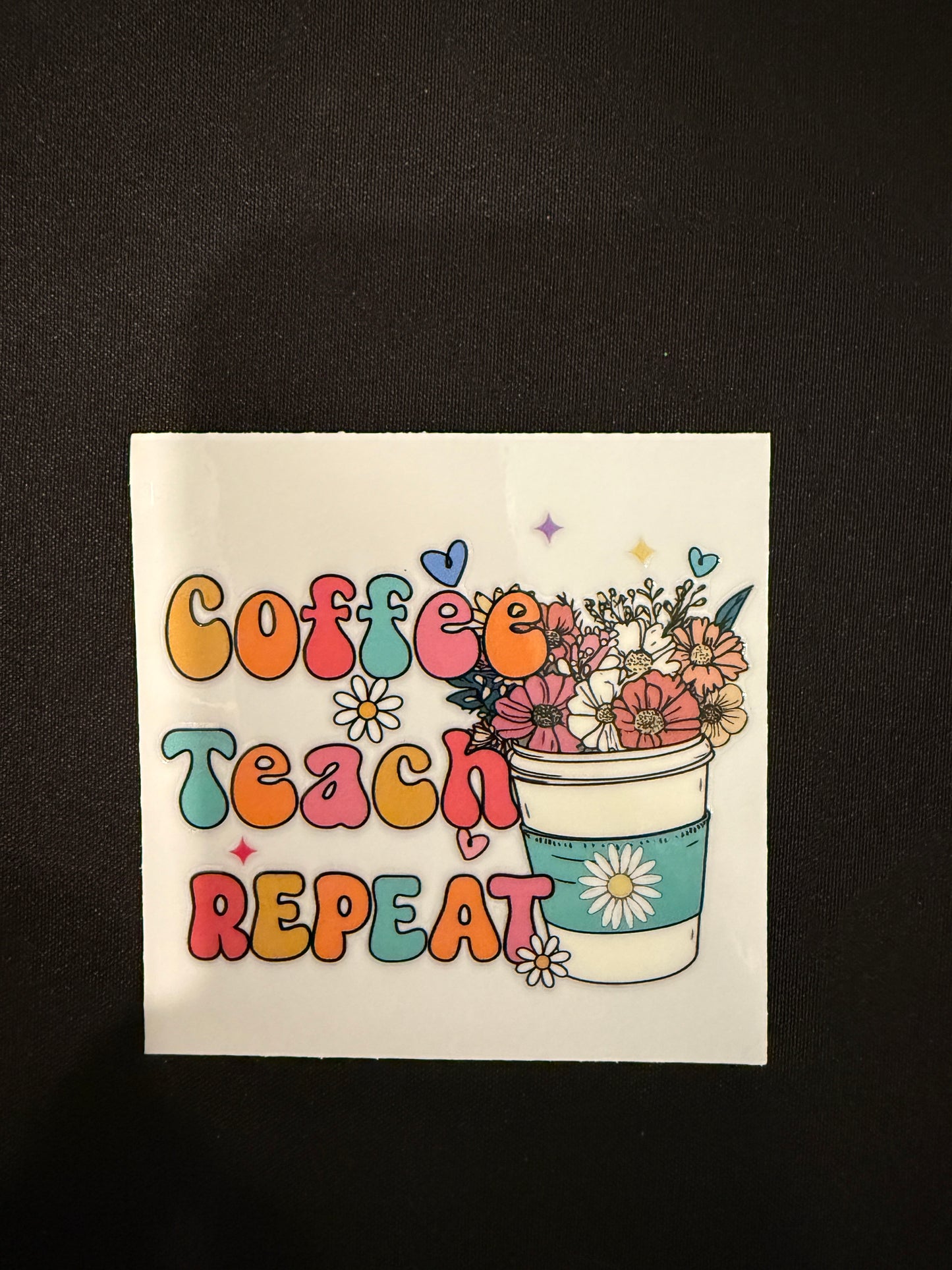 Teacher Themed Decal