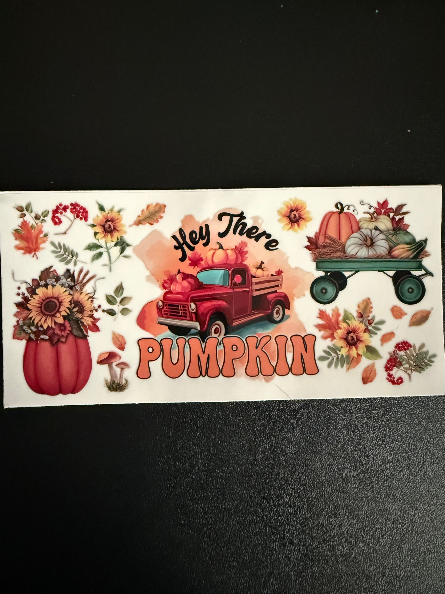 Fall themed wrap