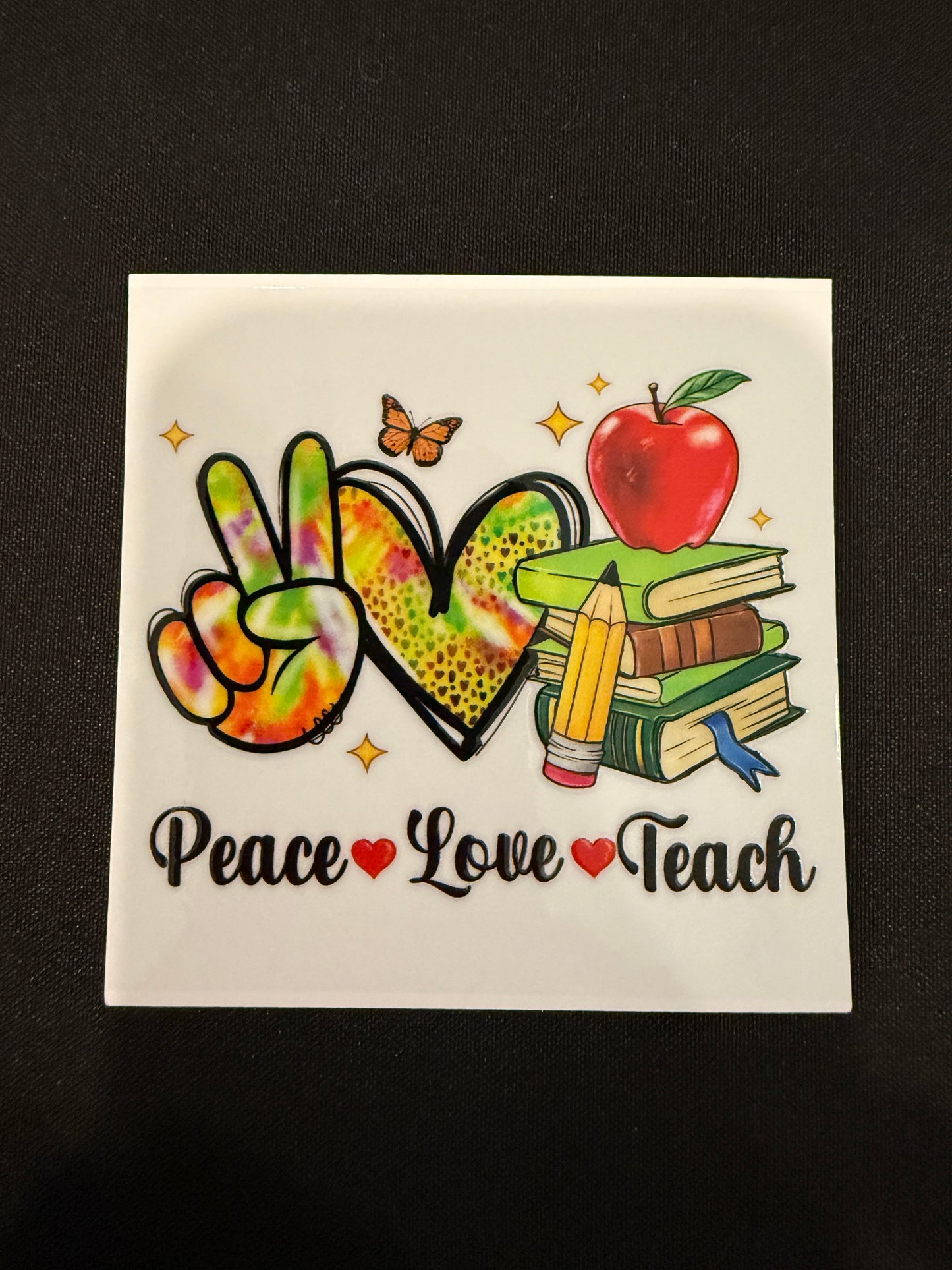 Teacher Themed Decal