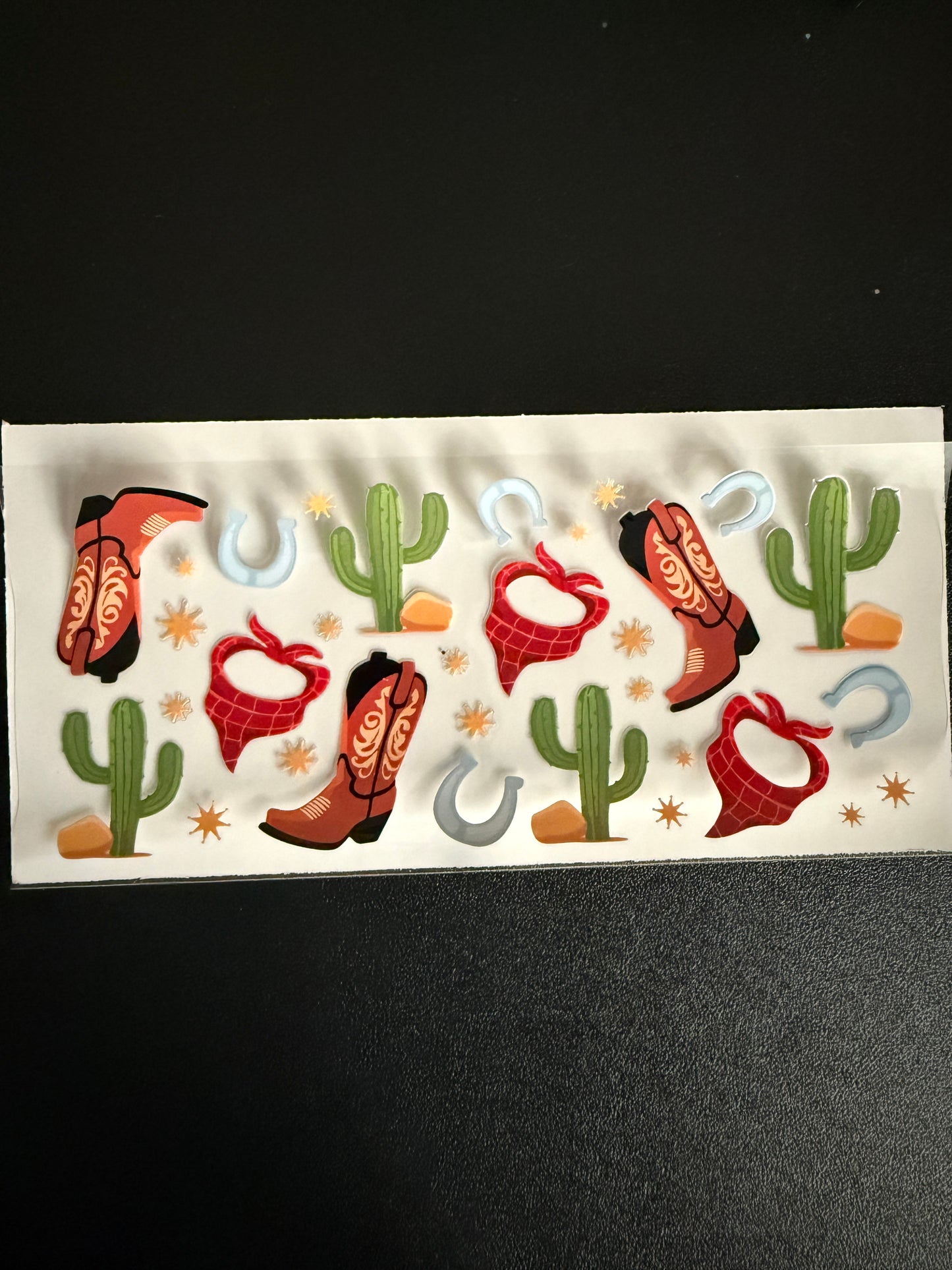 Western themed wrap