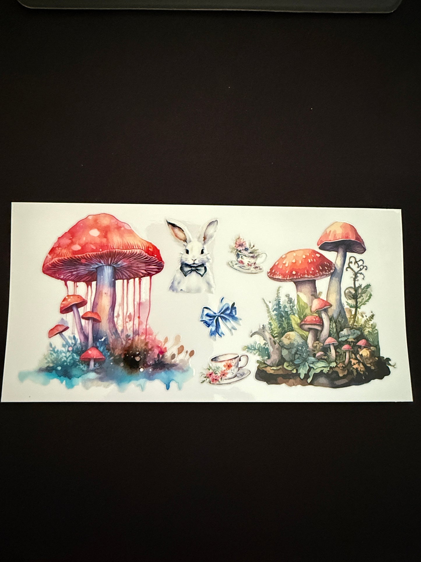 Mushroom Themed Wrap