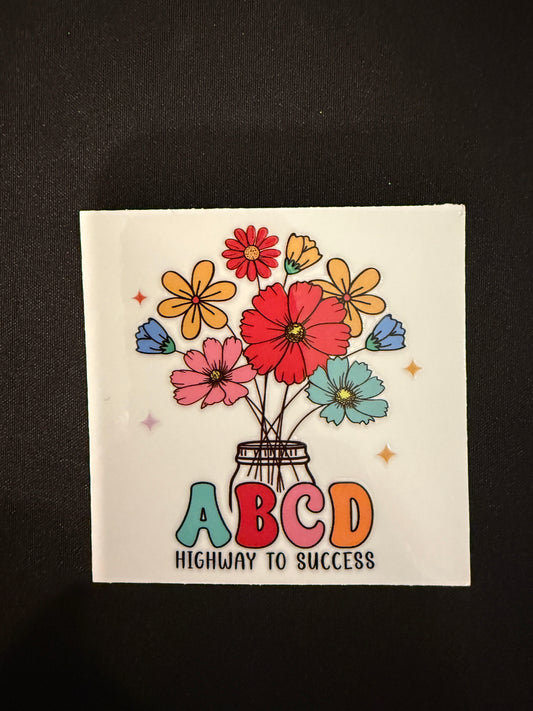 Teacher Themed Decal