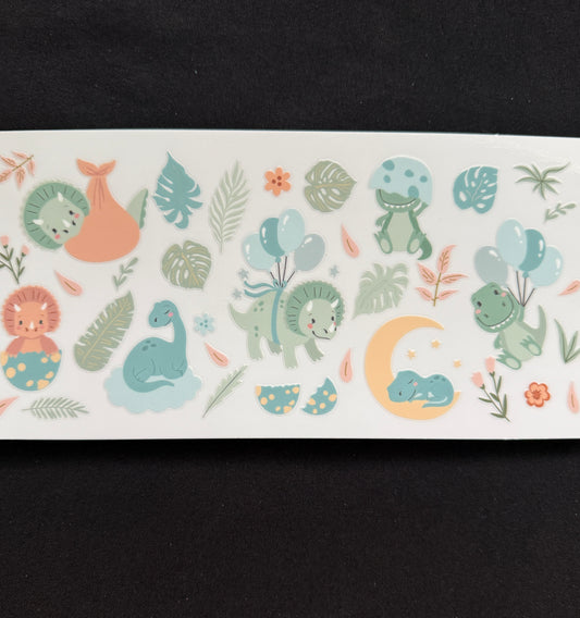 Dinosaur Tumbler Wrap