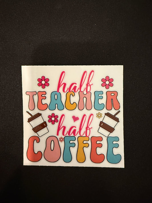 Teacher Themed Decal
