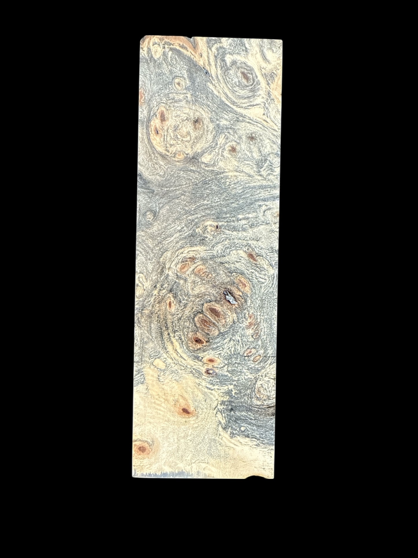 California Buckeye Burl Knife Handle Material