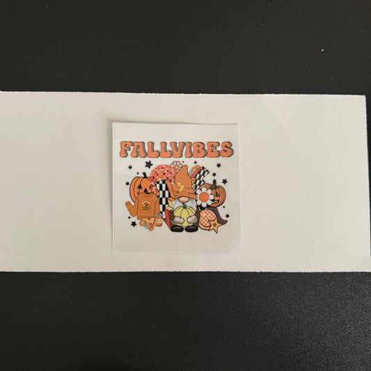 Fall themed decal