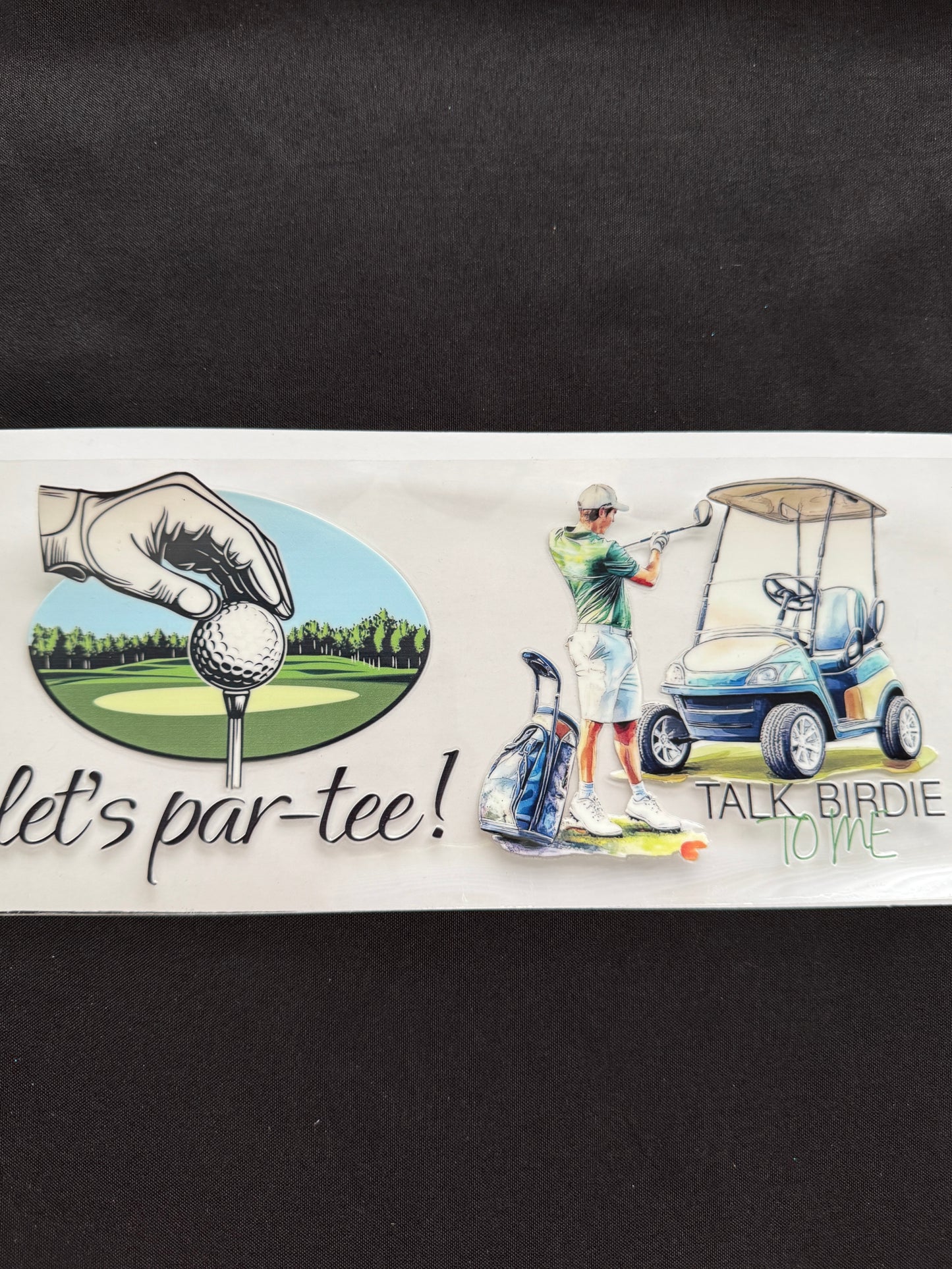 “Let’s Par Tee” Wrap