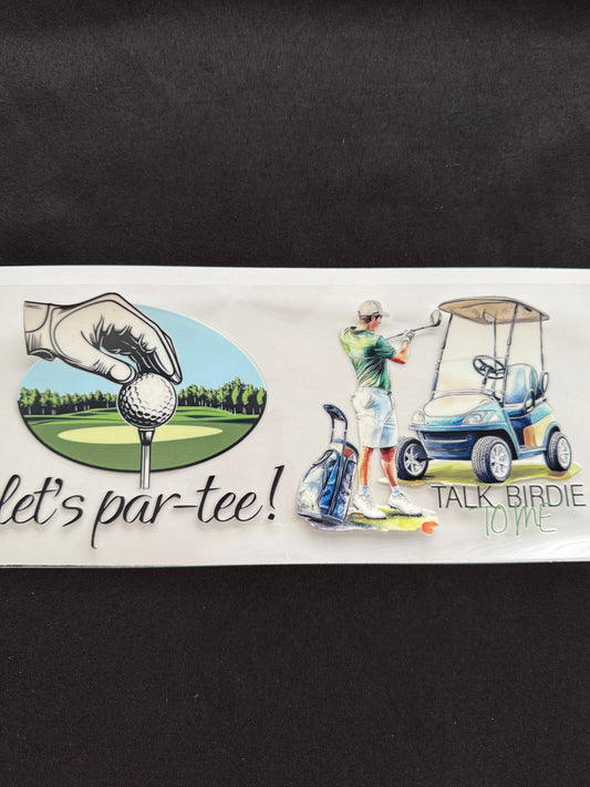 “Let’s Par Tee” Wrap