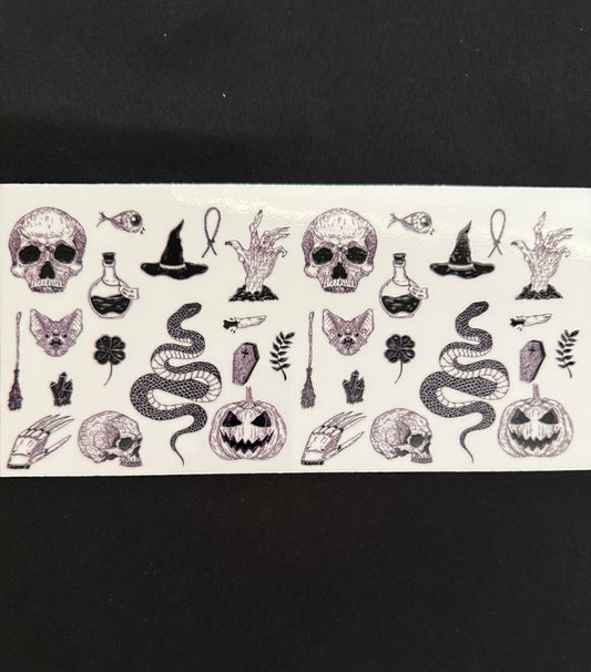 Halloween Themed Wrap