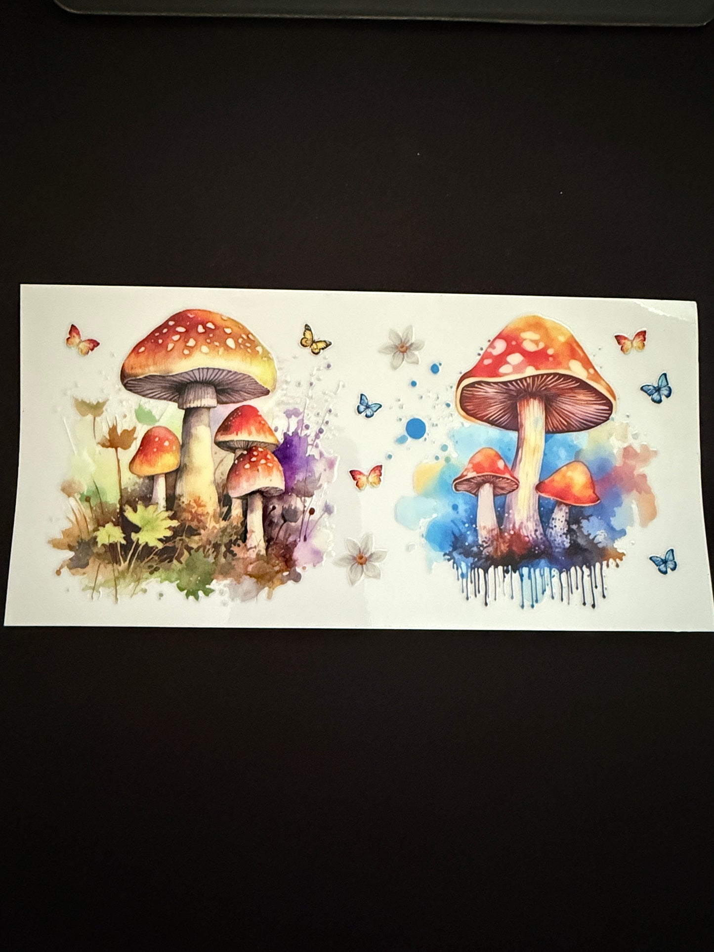 Mushroom Themed Wrap