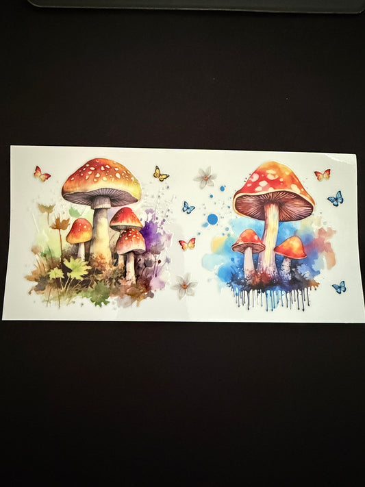 Mushroom Themed Wrap