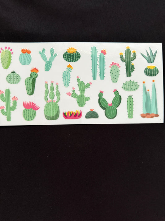 Cactus Theme Tumbler Wrap