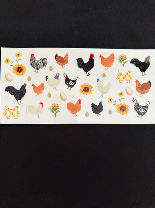 Chicken Themed Wrap