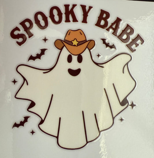 “Spooky Babe” Halloween Decal