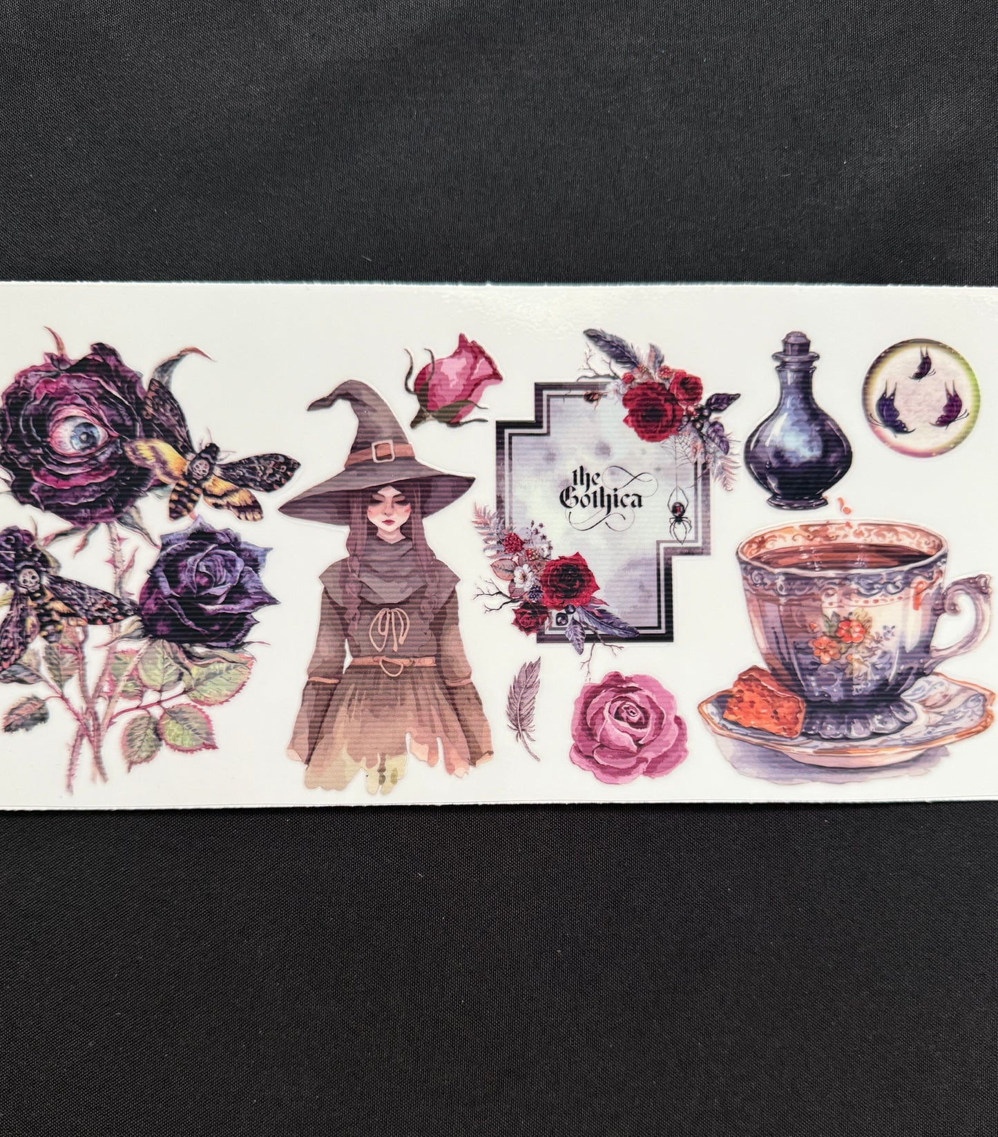Goth Theme Tumbler Wrap