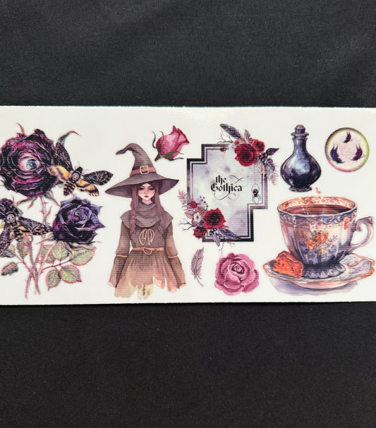 Goth Theme Tumbler Wrap