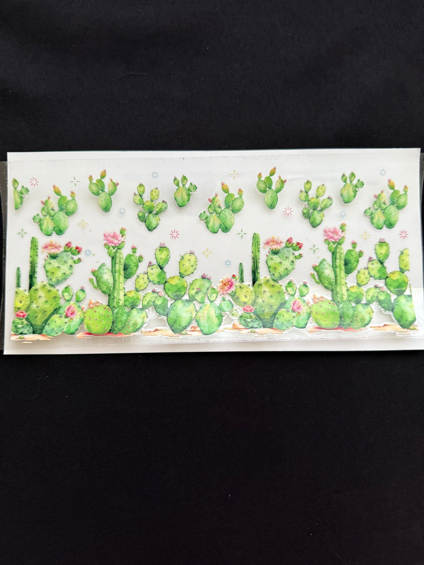 Cactus Theme Tumbler Wrap