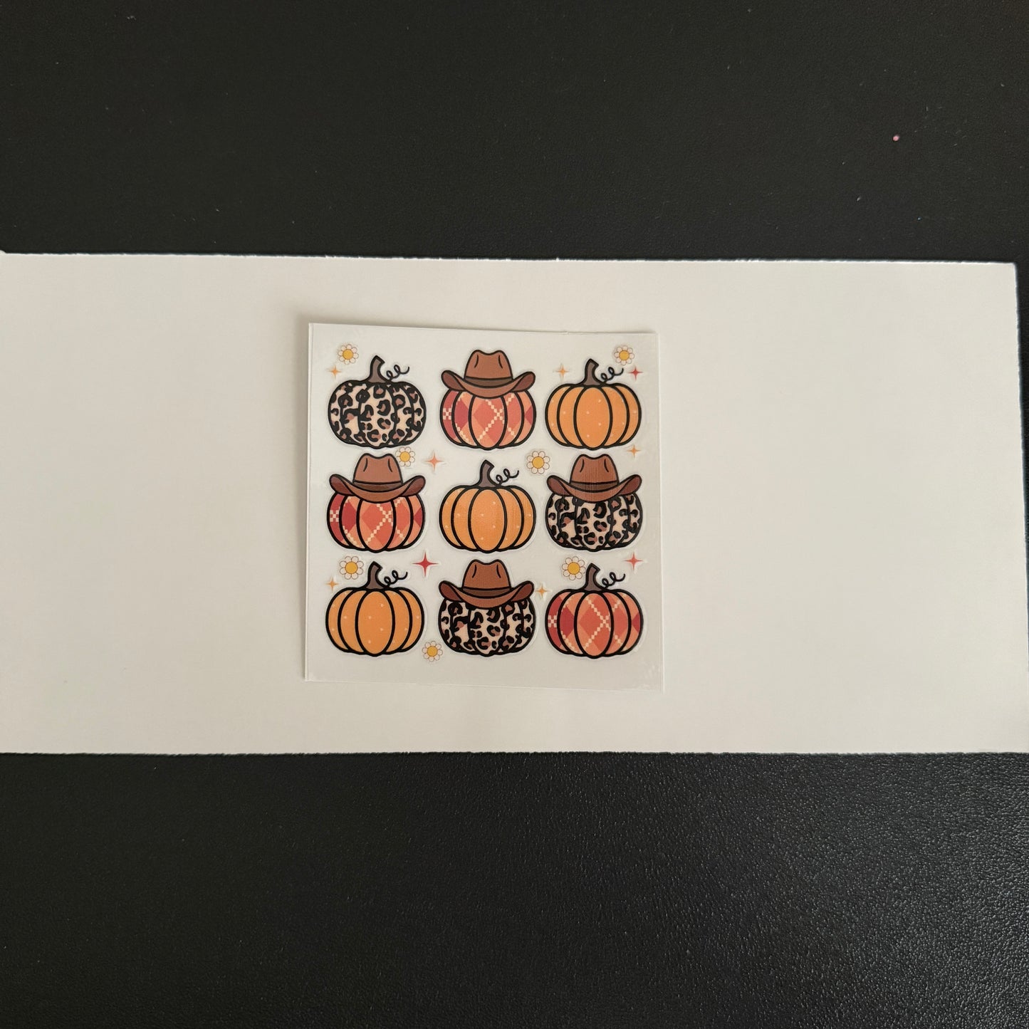 Fall themed decal