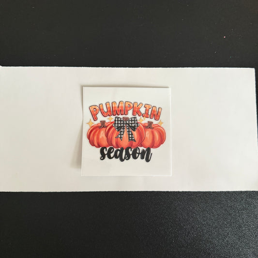 Fall themed decal