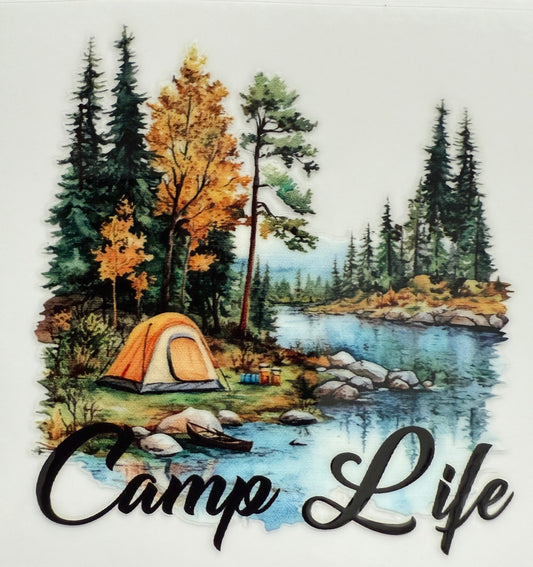 “Camp Life” Decal