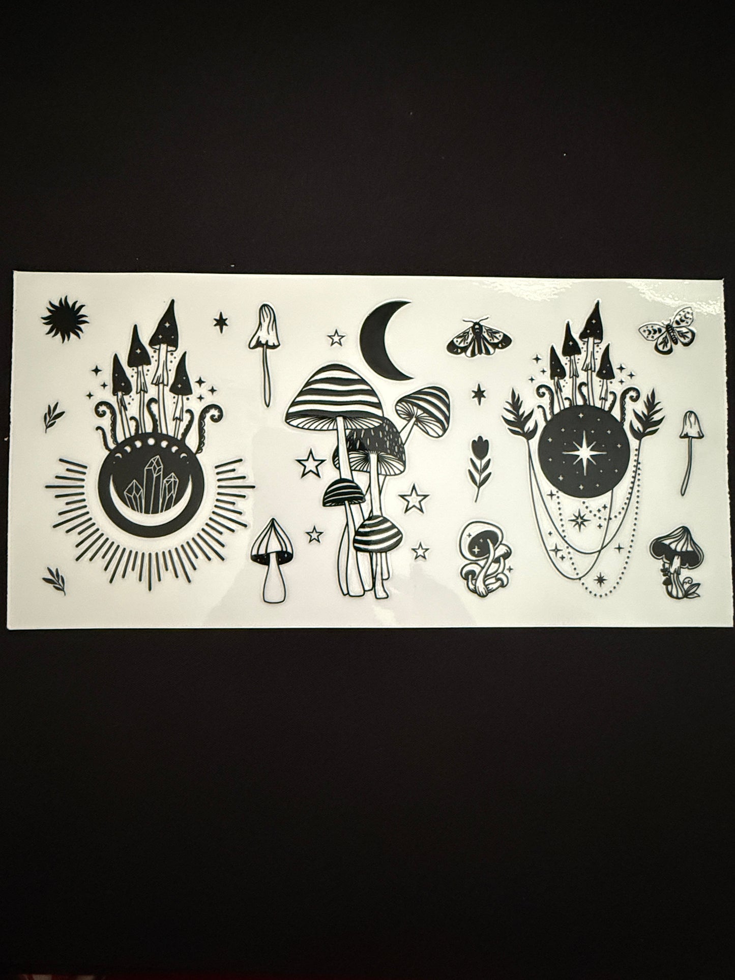 Mushroom Themed Wrap
