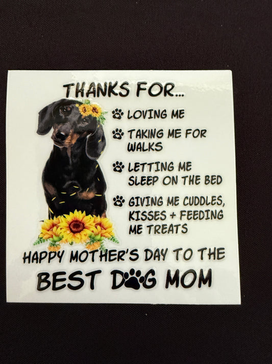 Funny Dachshund Decal