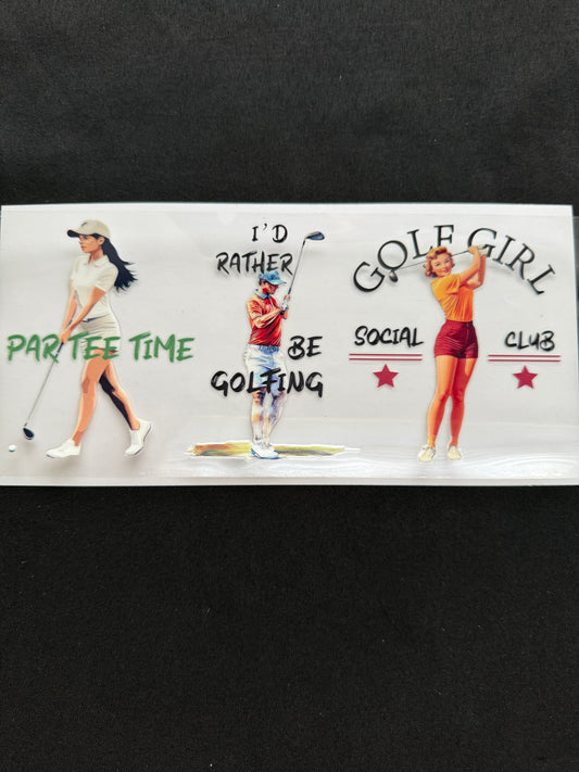 “Golf Girl Social Club” Decal