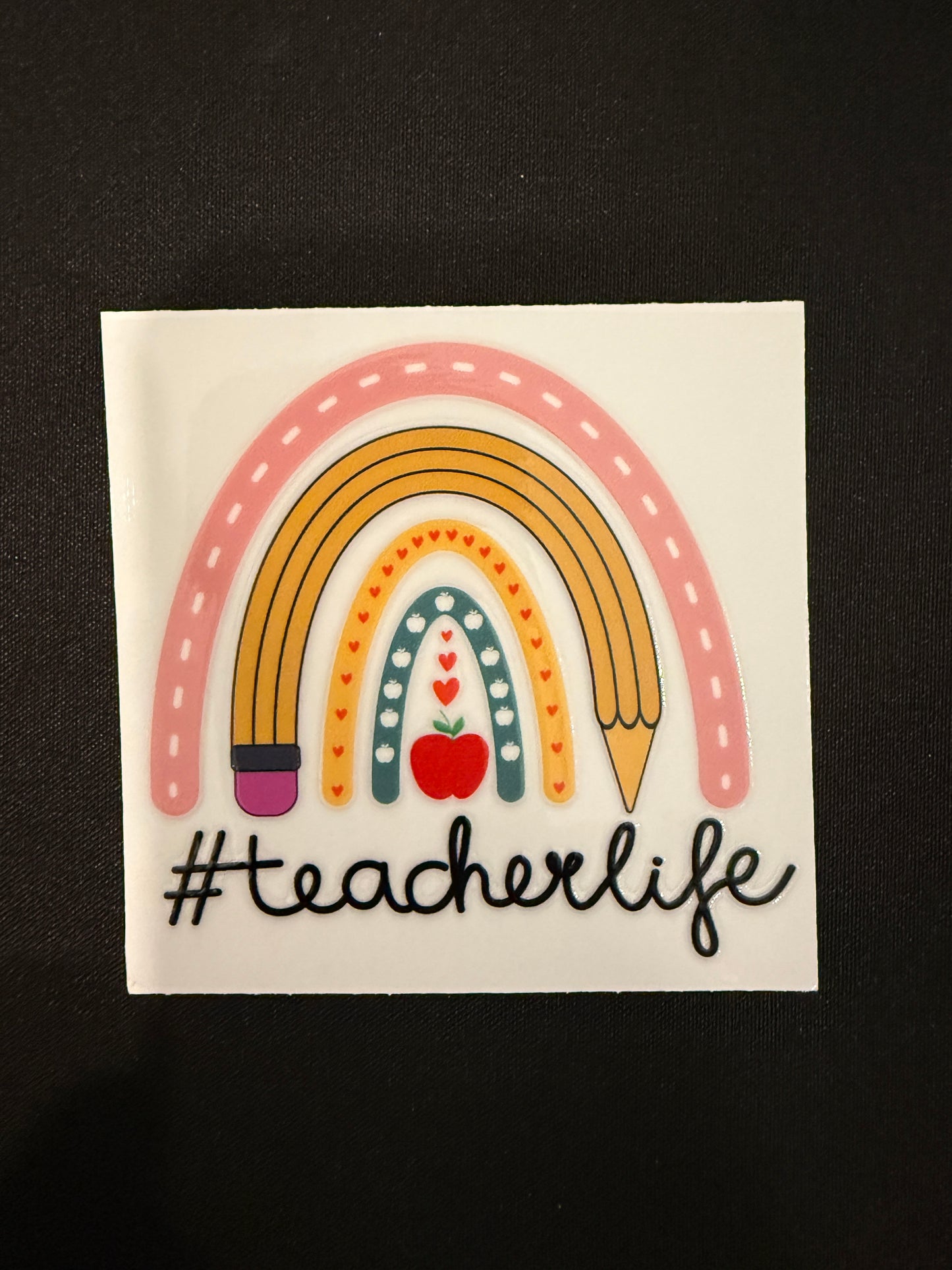 Teacher Themed Decal