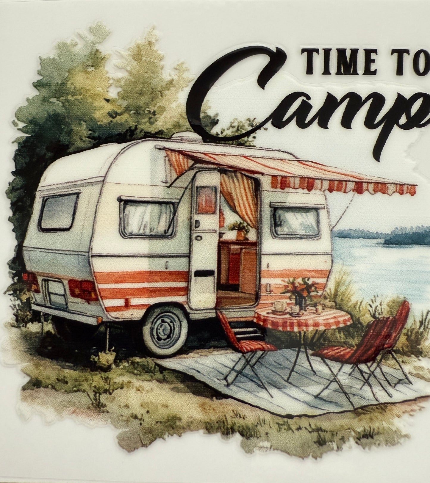 “Time To Camp” Decal