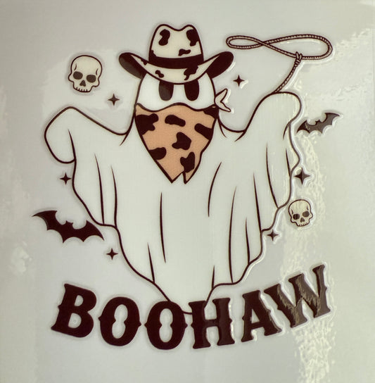 “BooHaw” Halloween Wrap