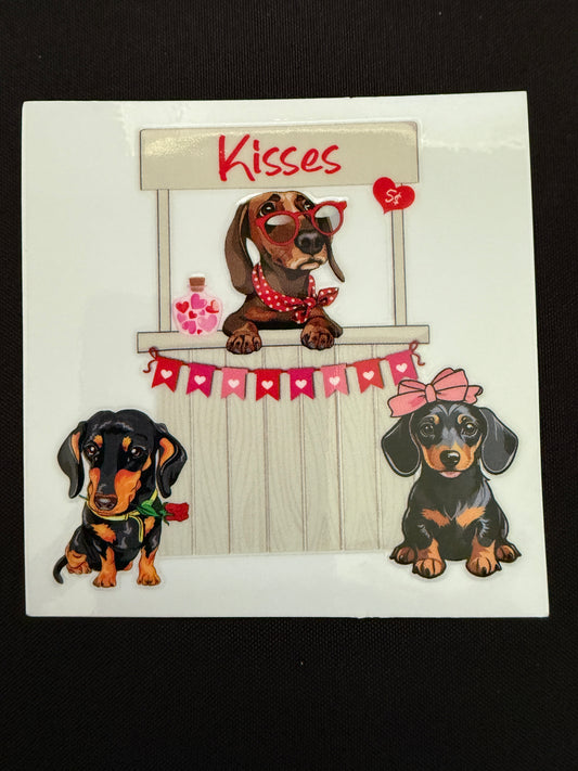 Cute Dachshund Decal